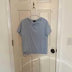 TOPSHOP ripped t-shirt